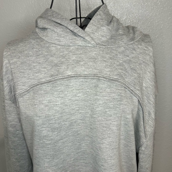 Danskin Light Gray Hoodie Sweater - Picture 3 of 12